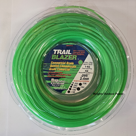 Trail Blazer | Round Trimmer Line Nylon 1/2lb Donut .095 (2.4mm)
