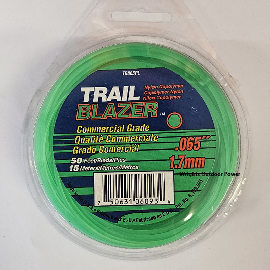 Trail Blazer | Round Trimmer Line Nylon Teardrop .065 (1.7mm)