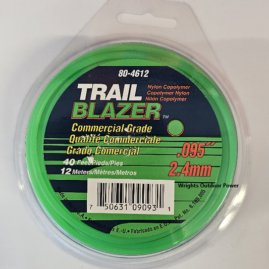 Trail Blazer | Round Trimmer Line Nylon Teardrop .095 (2.4mm)