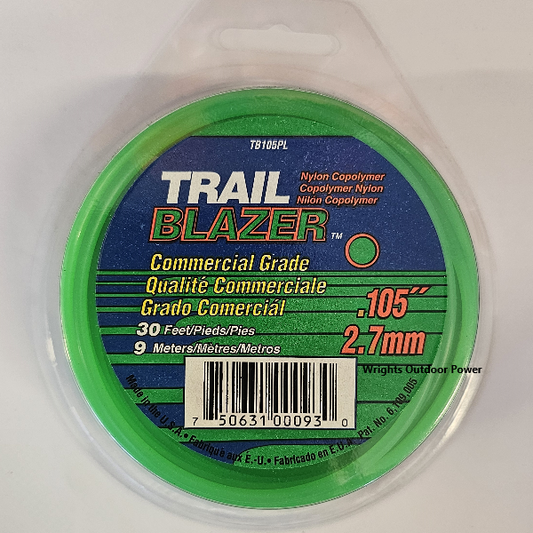 Trail Blazer | Round Trimmer Line Nylon Teardrop .105 (2.7mm)