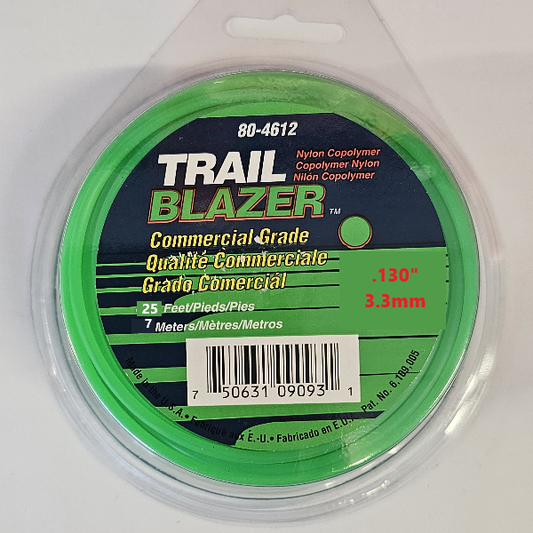 Trail Blazer | Round Trimmer Line Nylon Teardrop .130 (3.3mm)